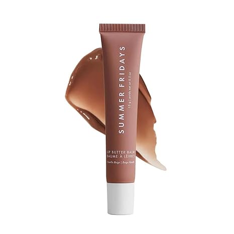 Summer Fridays Tinted Lip Butter Balm - Conditioning Vegan Lip Balm for Instant Moisture, Shine & Hydration - Softening & Soothing Skincare