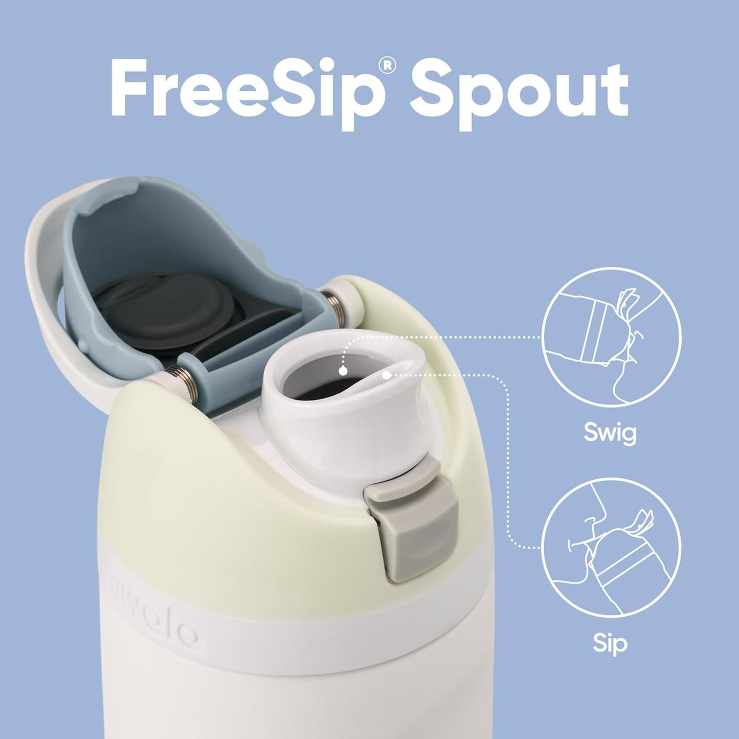 Owala FreeSip Insulated Stainless Steel Water Bottle